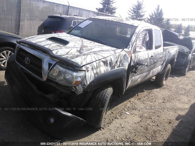 5TEUU42N89Z602163 - 2009 TOYOTA TACOMA ACCESS CAB Weiß Foto 2