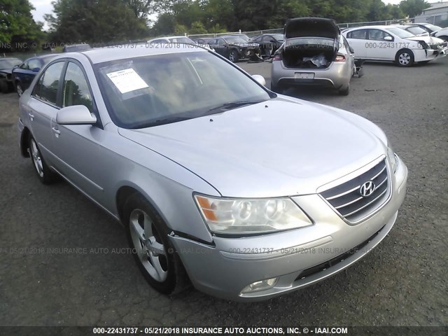 5NPEU46C79H507500 - 2009 HYUNDAI SONATA SE/LIMITED SILVER photo 1