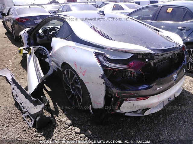 WBY2Z2C56GV675459 - 2016 BMW I8 WHITE photo 6