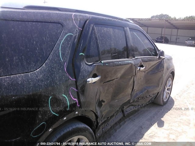 1FM5K7F80HGC23952 - 2017 FORD EXPLORER LIMITED 黑色 照片 6