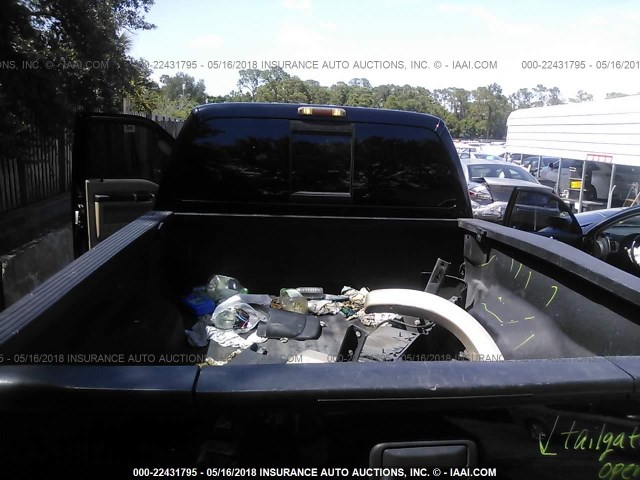 1FTWW31R49EA67689 - 2009 FORD F350 SUPER DUTY BLACK photo 8