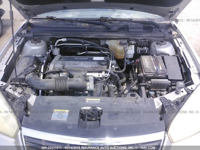 1G1ZS51F26F281069 - 2006 CHEVROLET MALIBU LS Gümüş foto 10