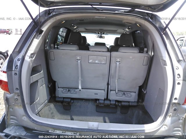 5FNRL5H63CB006241 - 2012 HONDA ODYSSEY EXL GRAY photo 8