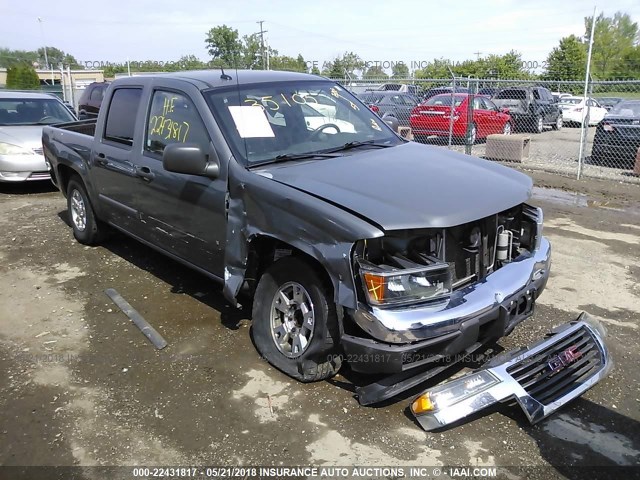 1GTCS43E988230882 - 2008 GMC CANYON SLE/SLT GRAY photo 6