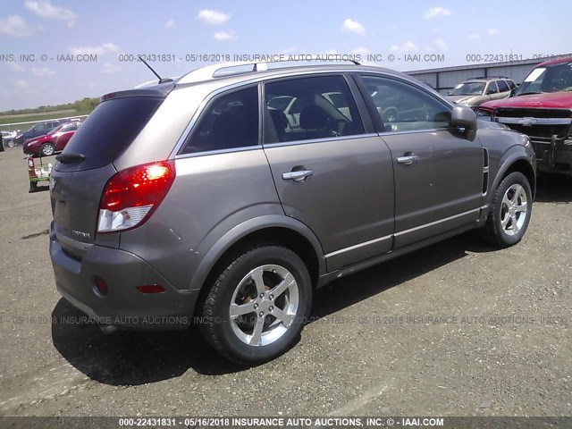 3GNFL4E53CS603414 - 2012 CHEVROLET CAPTIVA SPORT/LTZ Pewter photo 4