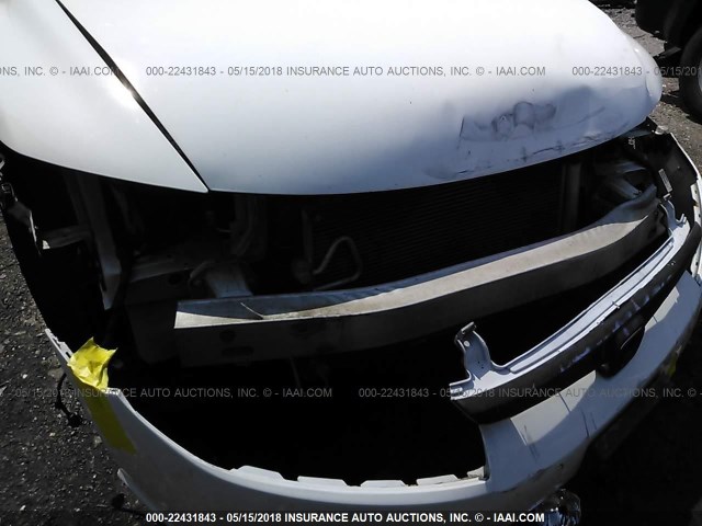 2HGFA16928H504271 - 2008 HONDA CIVIC EXL WHITE photo 6