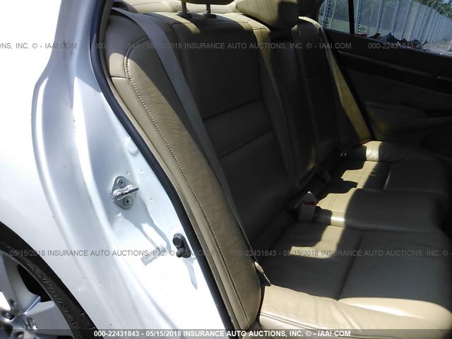 2HGFA16928H504271 - 2008 HONDA CIVIC EXL 白色 照片 8