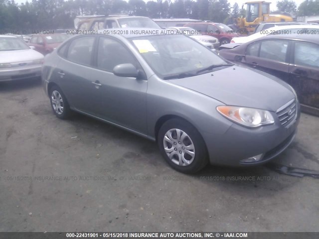 KMHDU46D59U795247 - 2009 HYUNDAI ELANTRA GLS/SE GRAY photo 1