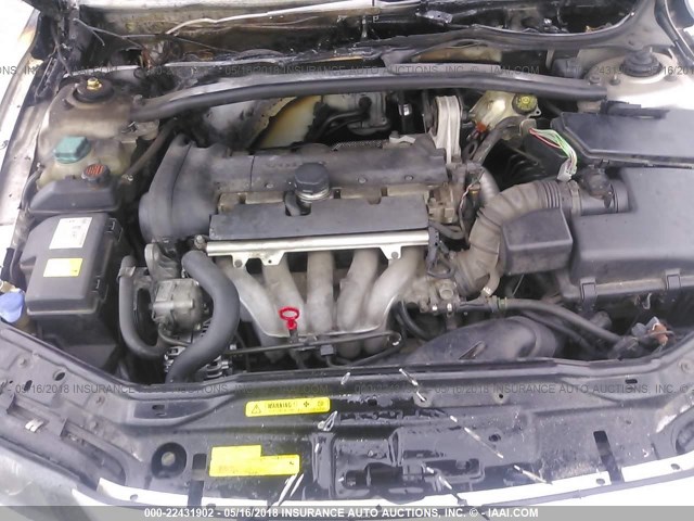 YV1RS61T442376279 - 2004 VOLVO S60 فضي صورة 10