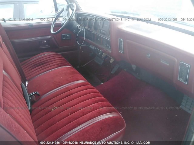 1B7KD2412JS617000 - 1988 DODGE D-SERIES D200/D250 WHITE photo 5