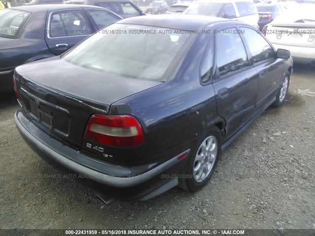 YV1VS2551YF431949 - 2000 VOLVO S40 BLACK photo 6