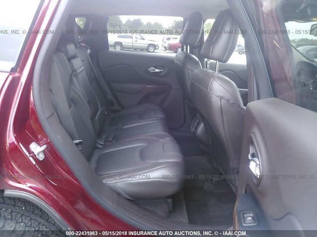 1C4PJMBS3FW733201 - 2015 JEEP CHEROKEE TRAILHAWK 红色 照片 8