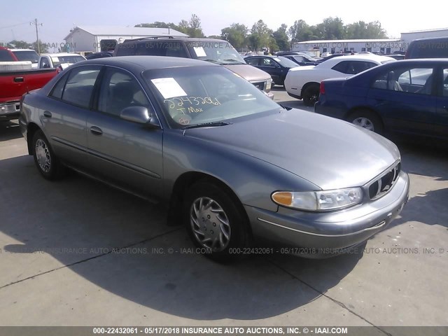 2G4WS52J441212719 - 2004 BUICK CENTURY CUSTOM GRAY photo 1