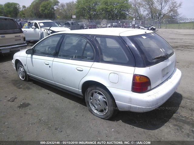 1G8ZK8274VZ110718 - 1997 SATURN SW2 WHITE photo 3