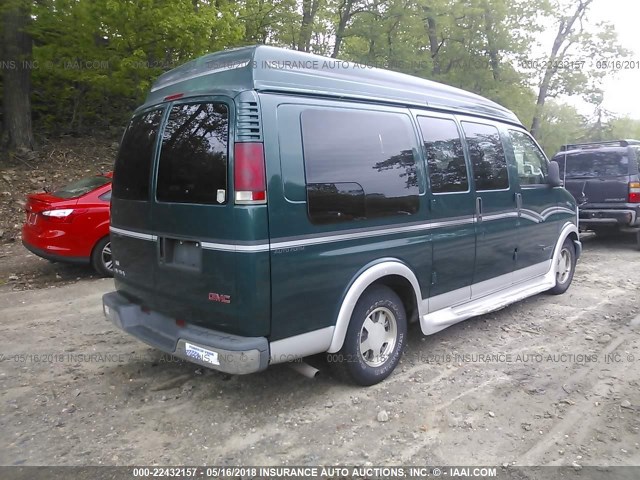 1GDFG15R9Y1207832 - 2000 GMC SAVANA RV G1500 GREEN photo 4