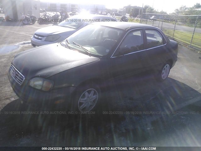 JS2GB41S315202096 - 2001 SUZUKI ESTEEM GL/GLX/GLX SPORT GREEN photo 2