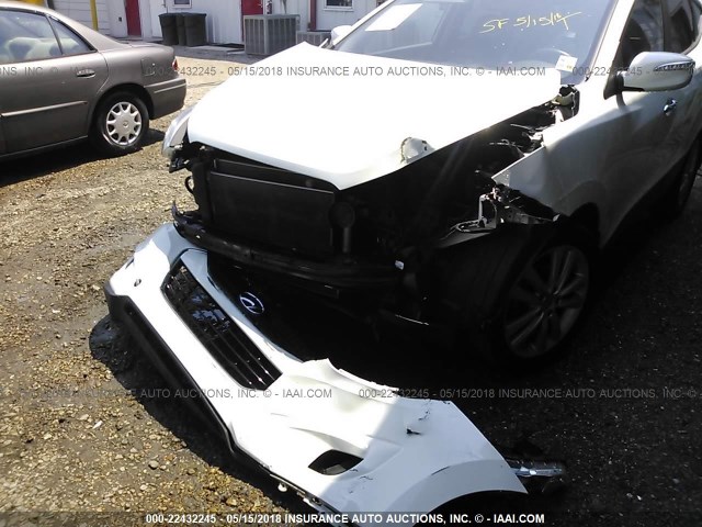 KM8JU3AC7BU119125 - 2011 HYUNDAI TUCSON GLS/LIMITED 白色 照片 6