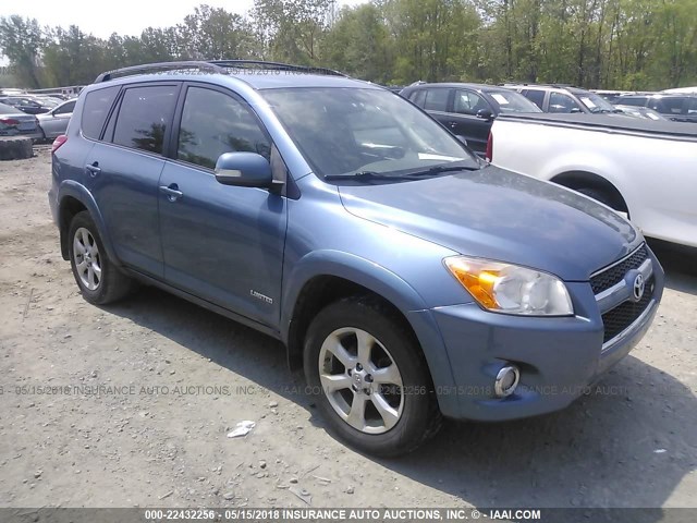 JTMBK31V49D007084 - 2009 TOYOTA RAV4 LIMITED BLUE photo 1