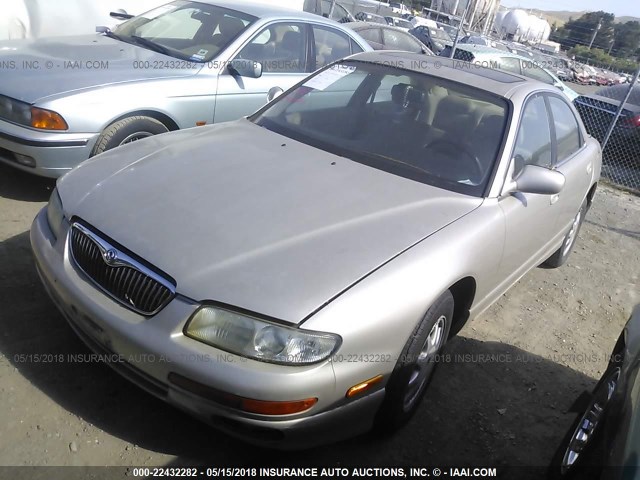 JM1TA2217S1136571 - 1995 MAZDA MILLENIA BEIGE photo 2