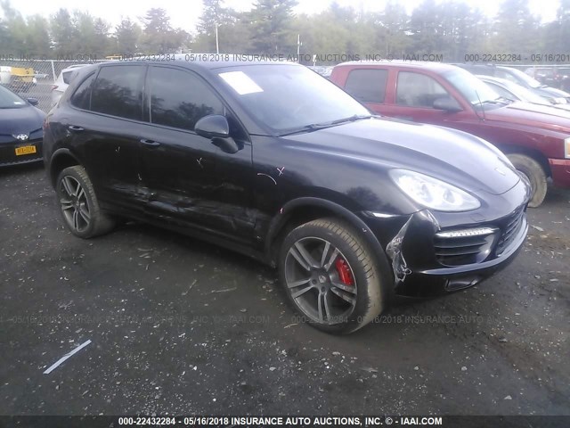 WP1AC2A21BLA82330 - 2011 PORSCHE CAYENNE TURBO BLACK photo 1