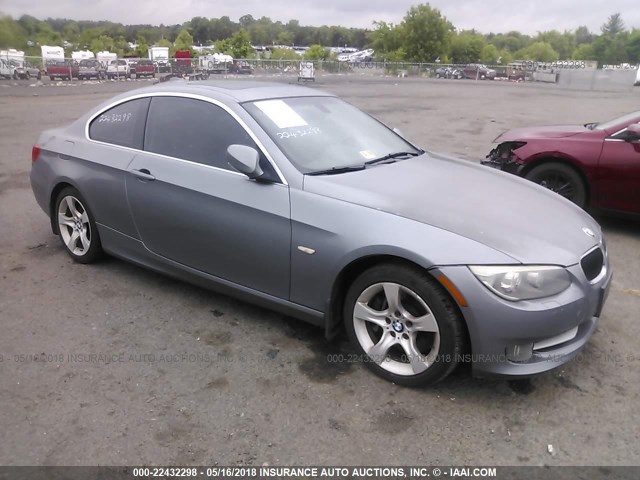 WBAKF9C51BE261837 - 2011 BMW 335 XI GRAY photo 1