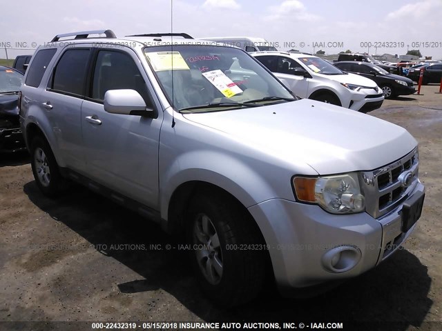 1FMCU04G69KA19044 - 2009 FORD ESCAPE LIMITED GRAY photo 1