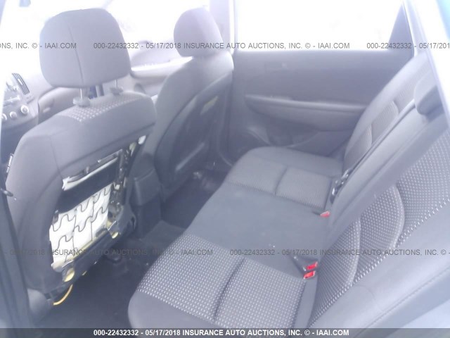 KMHDB8AE0BU121316 - 2011 HYUNDAI ELANTRA TOURING GLS BLUE photo 8