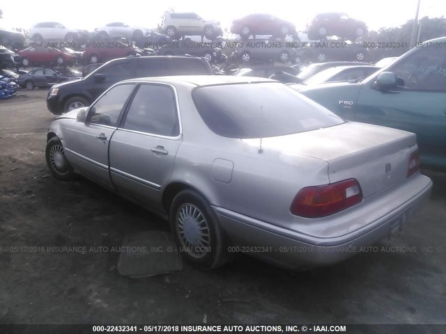 JH4KA7672NC009354 - 1992 ACURA LEGEND LS ოქროსფერი ფოტო 3