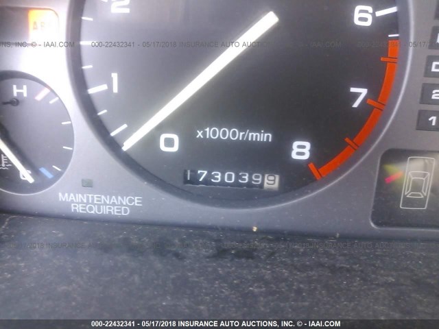JH4KA7672NC009354 - 1992 ACURA LEGEND LS ოქროსფერი ფოტო 7