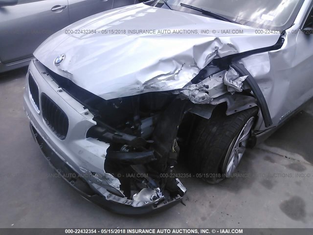 WBAVL1C50DVR84928 - 2013 BMW X1 XDRIVE28I ვერცხლისფერი ფოტო 6