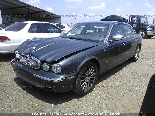 SAJWA79B66SH06945 - 2006 JAGUAR XJ8 L GRAY photo 2