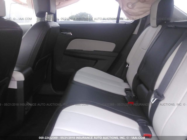 2GNALDEK5F6326025 - 2015 CHEVROLET EQUINOX LTZ SILVER photo 8