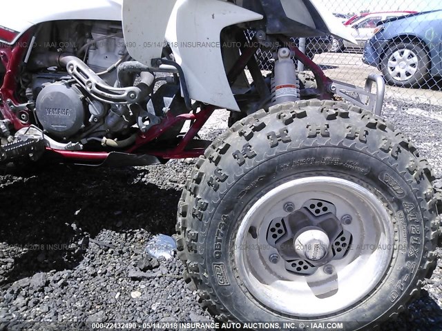 JY4AJ11Y55C041787 - 2005 YAMAHA YFZ450 WHITE photo 5