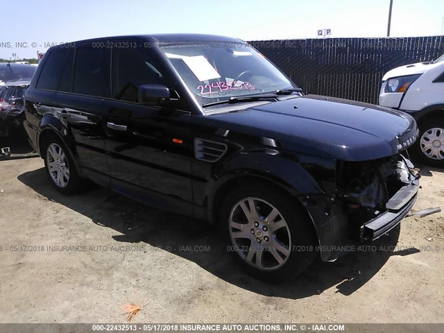 SALSF25456A950817 - 2006 LAND ROVER RANGE ROVER SPORT HSE BLACK photo 1