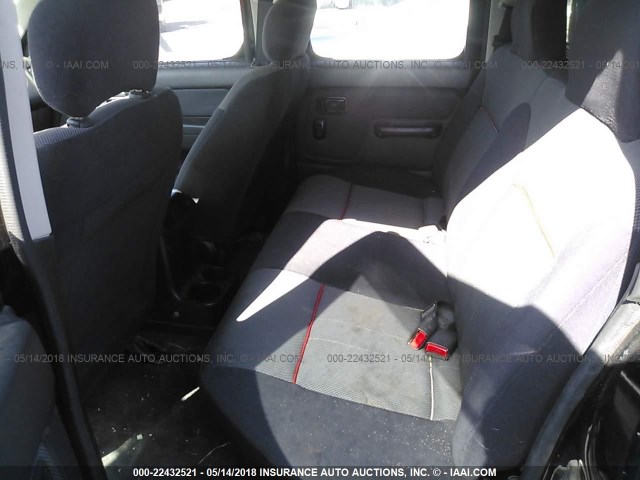 1N6MD27TX1C362819 - 2001 NISSAN FRONTIER CREW CAB SC BLACK photo 8