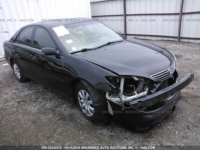4T1BE32K55U403221 - 2005 TOYOTA CAMRY LE/XLE/SE შავი ფოტო 1