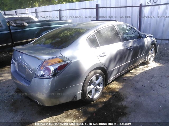 1N4BL21E57C179107 - 2007 NISSAN ALTIMA 3.5SE/3.5SL GRAY photo 4