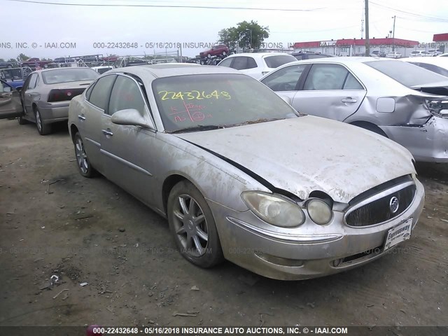 2G4WE587461198472 - 2006 BUICK LACROSSE CXS SILVER photo 1