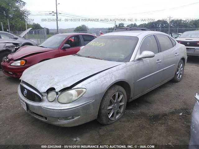 2G4WE587461198472 - 2006 BUICK LACROSSE CXS SILVER photo 2