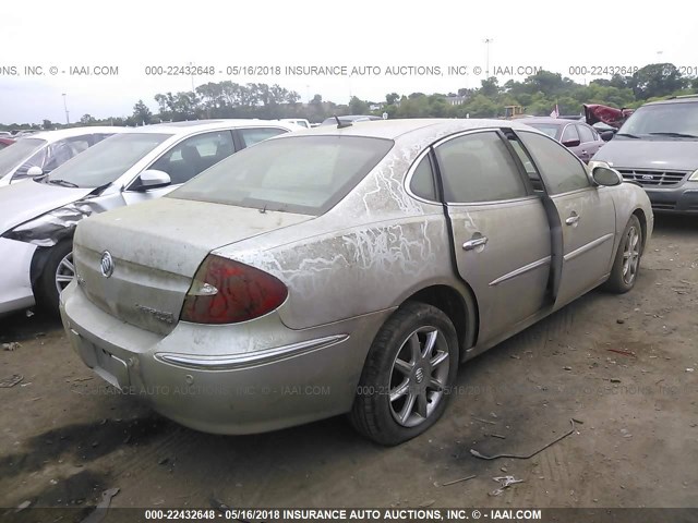 2G4WE587461198472 - 2006 BUICK LACROSSE CXS SILVER photo 4