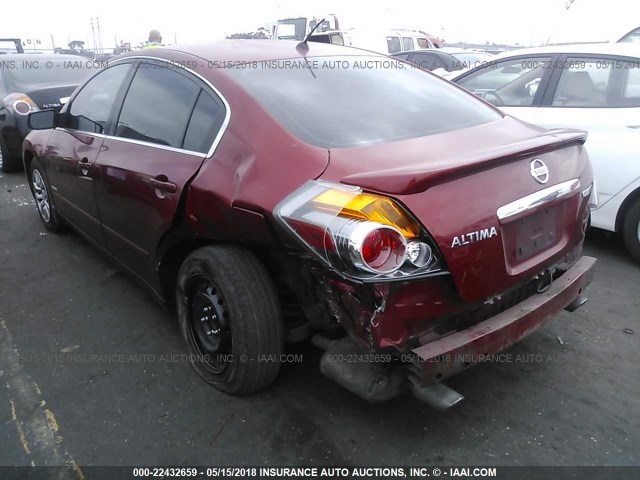 1N4CL21E29C188404 - 2009 NISSAN ALTIMA HYBRID RED photo 3