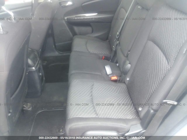 3C4PDDBG3DT619916 - 2013 DODGE JOURNEY SXT SILVER photo 8