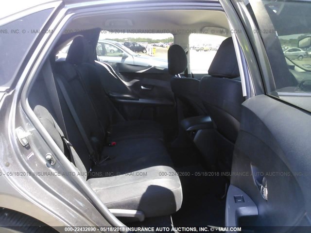 4T3BA3BB5EU065189 - 2014 TOYOTA VENZA LE/XLE GRAY photo 8