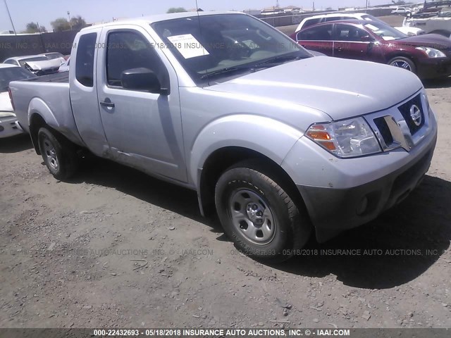 1N6BD0CT0HN702737 - 2017 NISSAN FRONTIER S/SV SILVER photo 1