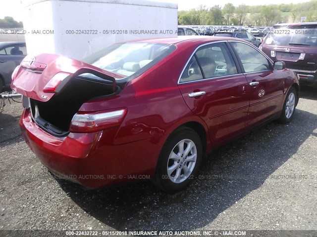 4T1BE46K89U325541 - 2009 TOYOTA CAMRY SE/LE/XLE 红色 照片 4