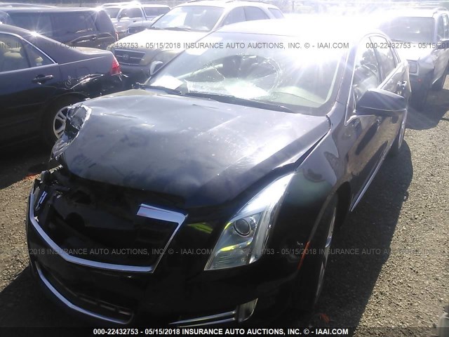 2G61P5S30D9153965 - 2013 CADILLAC XTS LUXURY COLLECTION BLACK photo 2