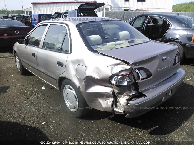 2T1BR12E9XC114236 - 1999 TOYOTA COROLLA VE/CE/LE 灰色 照片 3