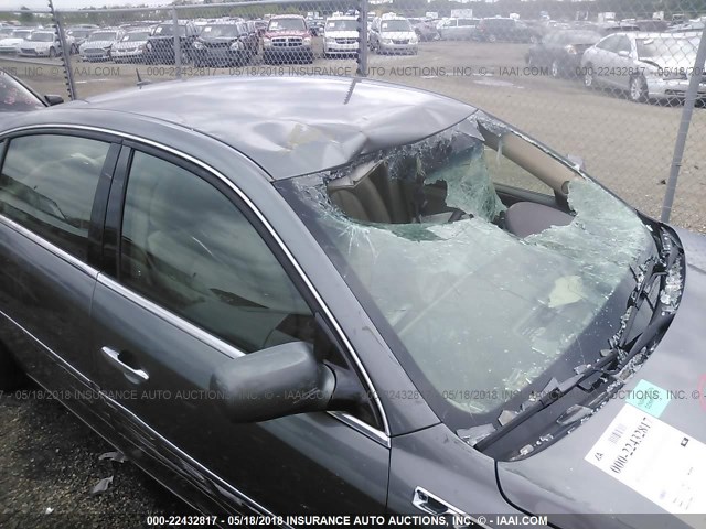 1G4HD57227U172931 - 2007 BUICK LUCERNE CXL GRAY photo 6