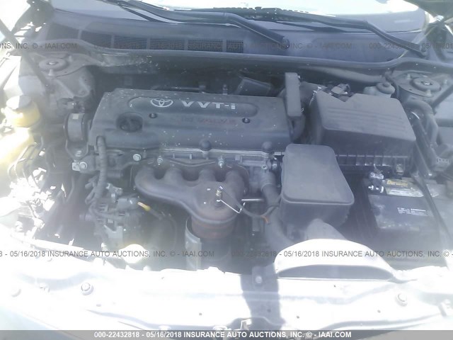 4T4BE46KX9R078559 - 2009 TOYOTA CAMRY SE/LE/XLE GRAY photo 10