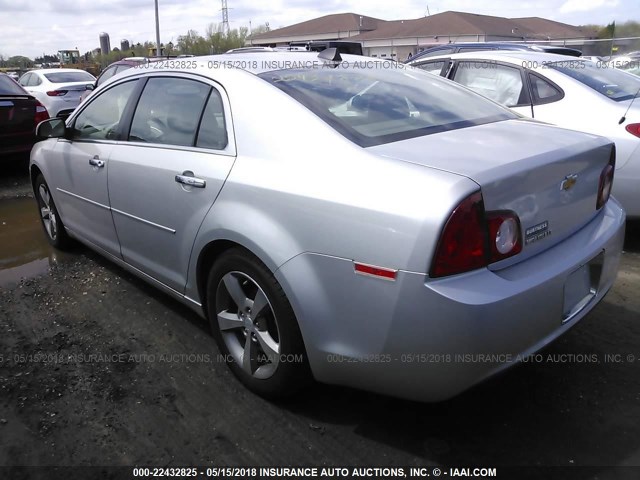 1G1ZC5E06CF175027 - 2012 CHEVROLET MALIBU 1LT 银色 照片 3